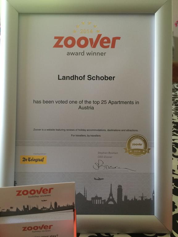 Landhof Schober Appartementen 바이스브리아흐 외부 사진